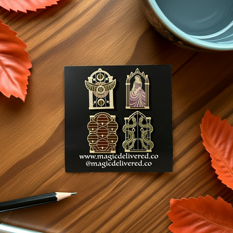 Dorm House Door Pin Set