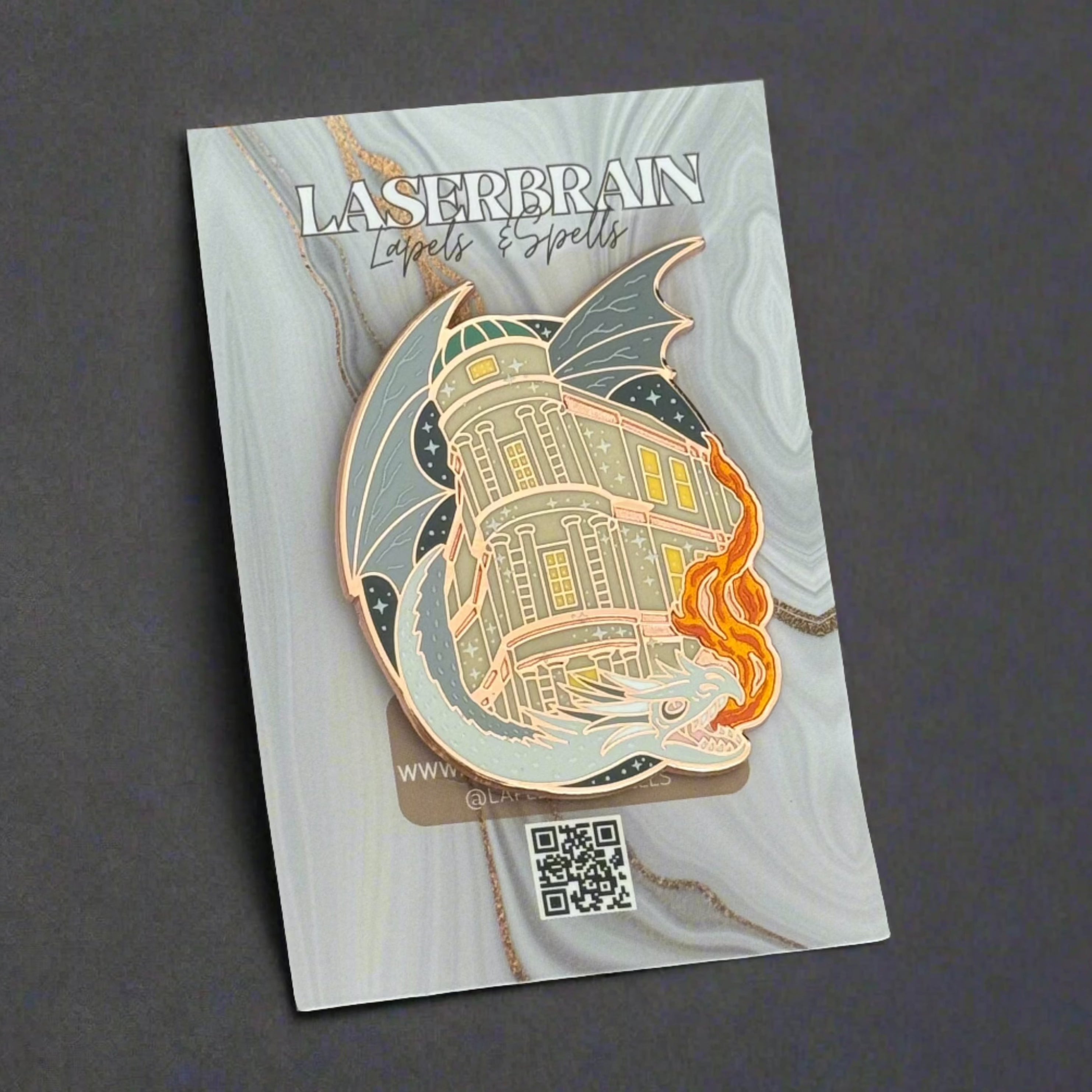 Dragon Bank Pin – Magic, Delivered