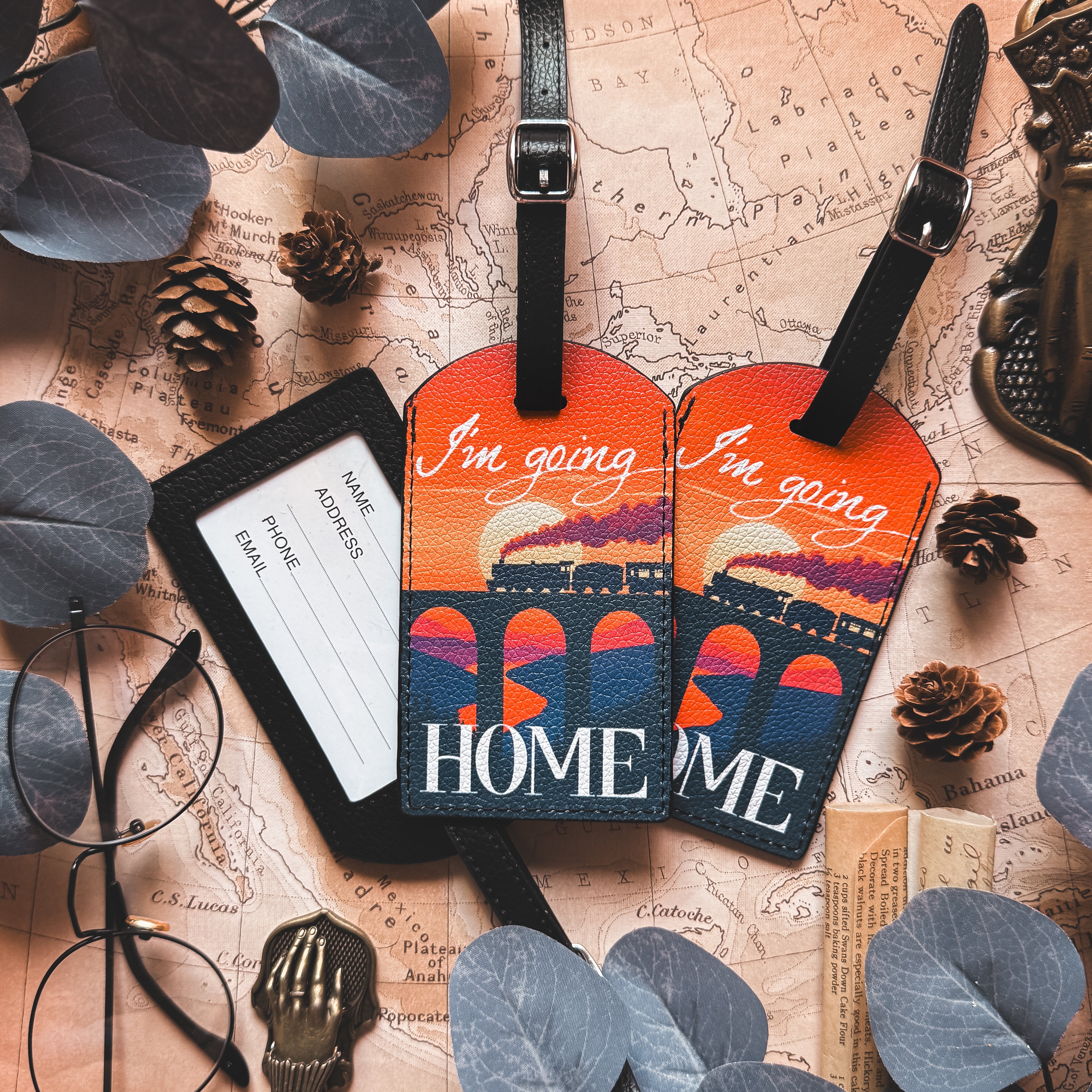 Going Home Luggage Tag