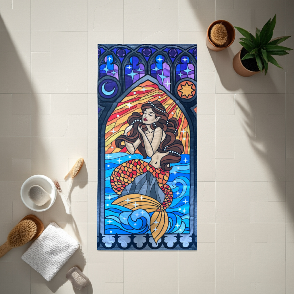 Enchanted Mermaid Beach Towel