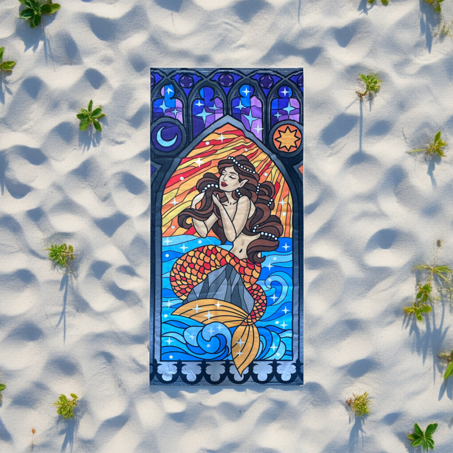 Enchanted Mermaid Beach Towel