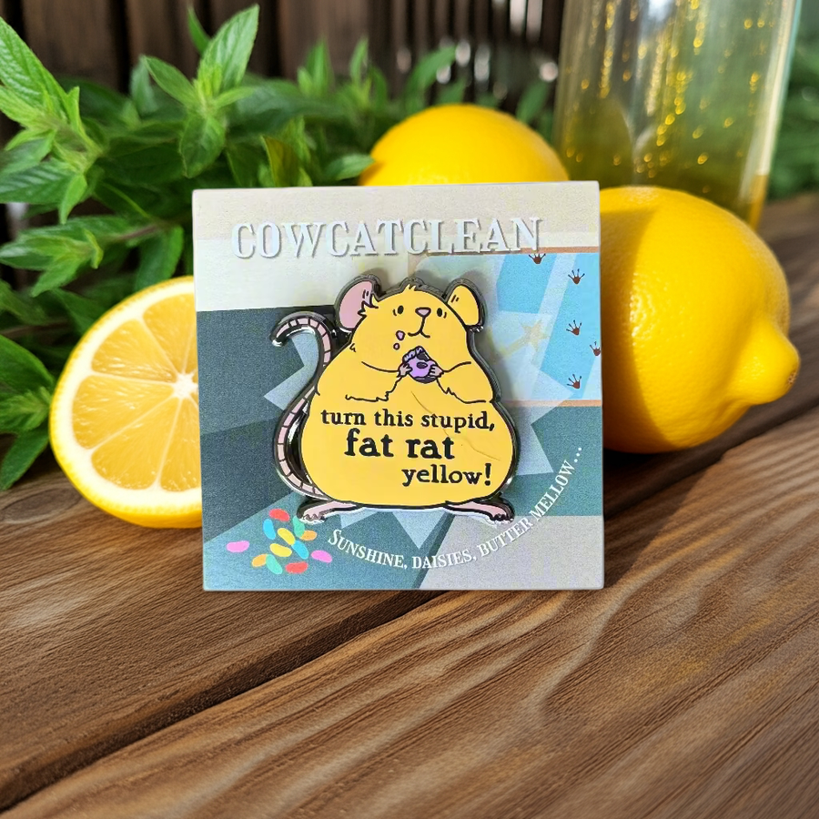 Lemon Yellow Pin Box
