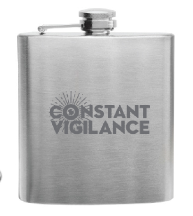 Constant Vigilance Flask