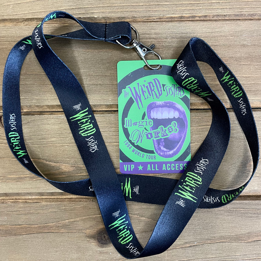 Lanyard and Backstage Pass